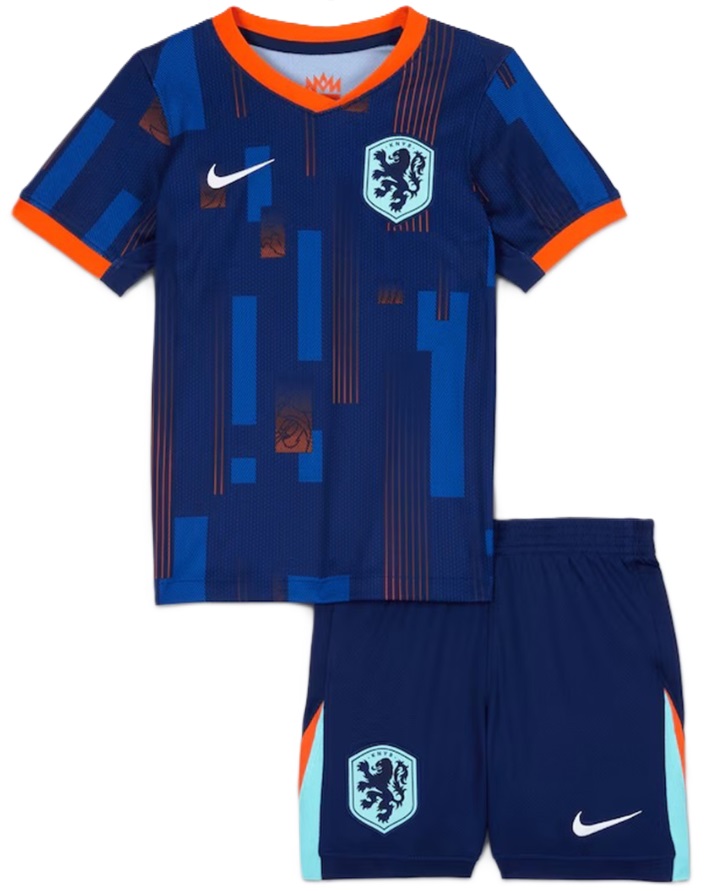 Kit infantil II Seleção da Holanda 2024 Away